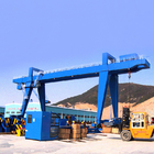 Double Girder Rail Mounted RMG Container Gantry Crane 45T Movable With Cantilever