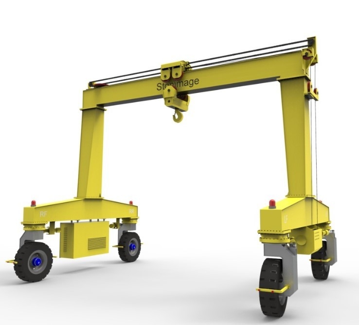 Mobile Gantry Crane Wind Speed Indicator And Typhoon Anchor Device For Safe Operation